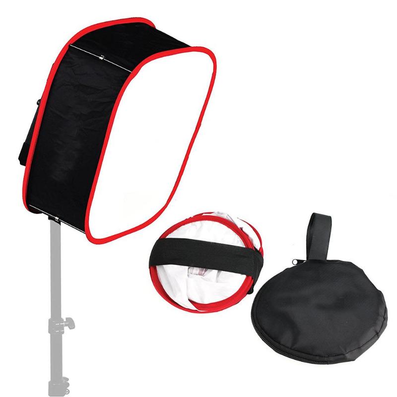 Collapsible Softbox Diffuser for Portable Studio Lighting