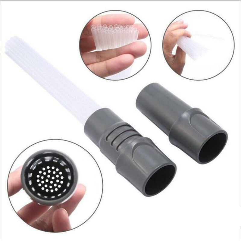 Universal Vacuum Crevice Brush for Vents and Keyboards