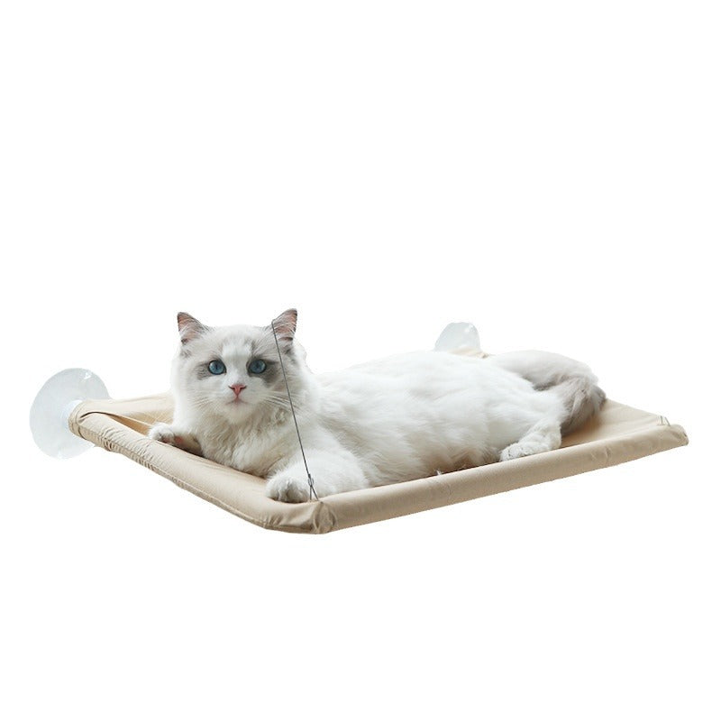 Cat Window Hammock for Elevated, Space-Saving Lounging
