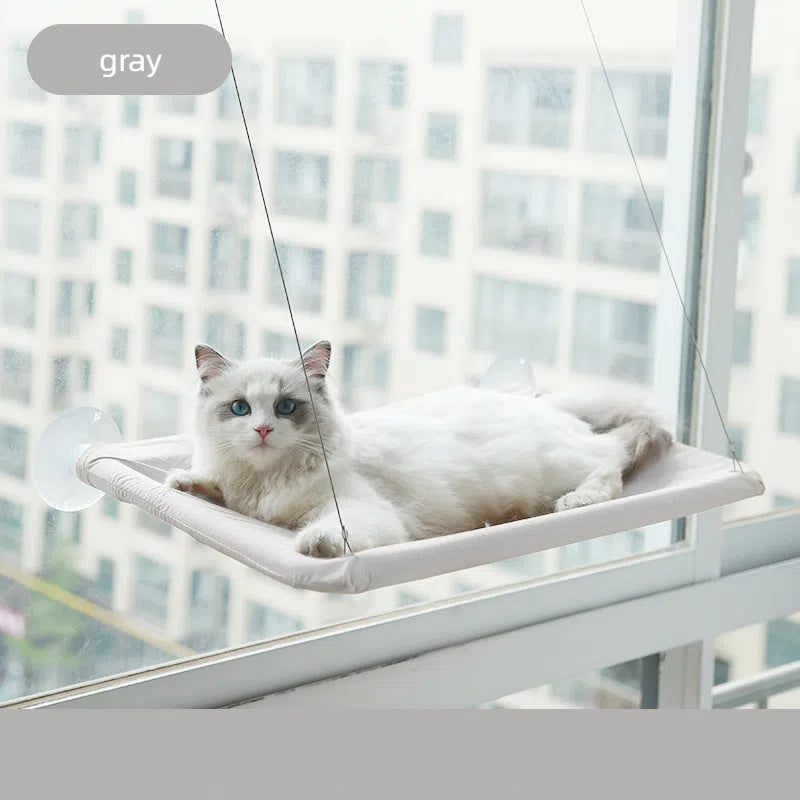 Cat Window Hammock for Elevated, Space-Saving Lounging