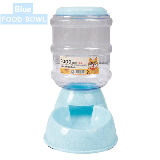 3.8L Automatic Pet Feeder and Water Bowl for Dogs & Cats