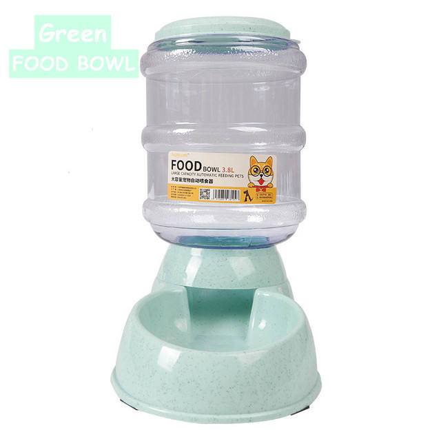 3.8L Automatic Pet Feeder and Water Bowl for Dogs & Cats