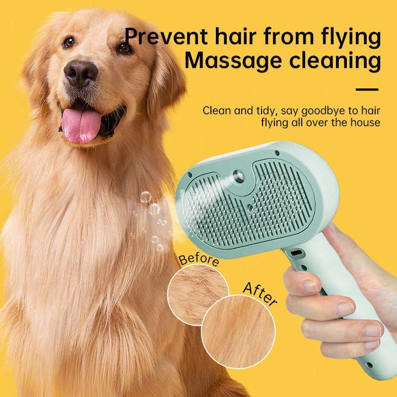 Electric Pet Grooming Comb for Easier Daily Shedding
