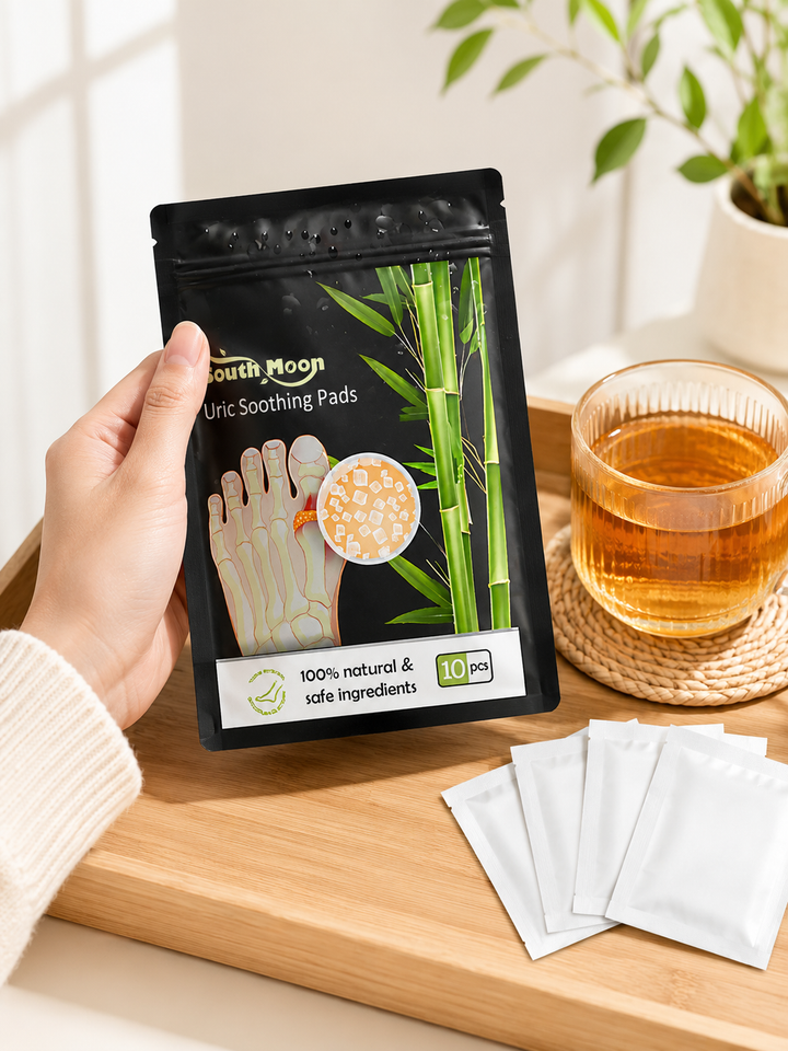 Uric Soothing Pads – Natural Herbal Foot Patches for Pain Relief