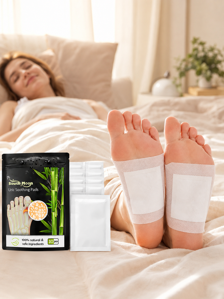Uric Soothing Pads – Natural Herbal Foot Patches for Pain Relief