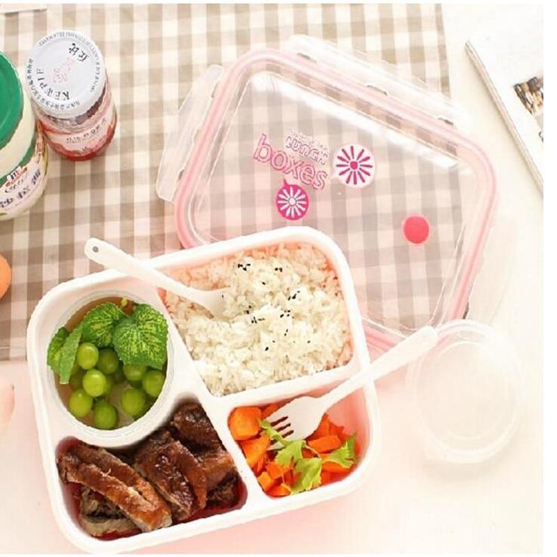 Leak-Resistant Bento Lunch Box with Soup Cup for Work