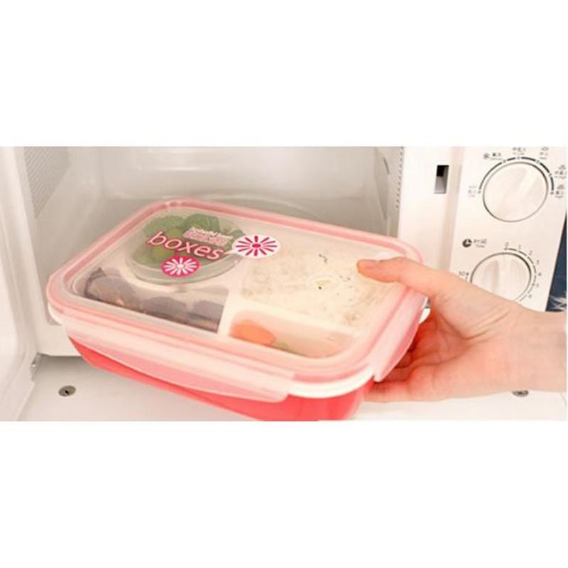 Leak-Resistant Bento Lunch Box with Soup Cup for Work