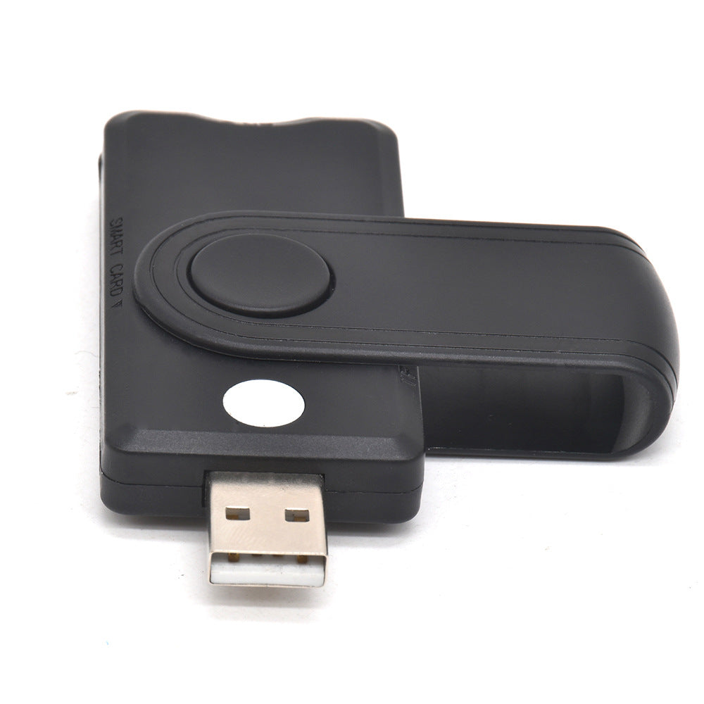 USB Smart Card Reader for ID, Bank, SIM and Micro SD