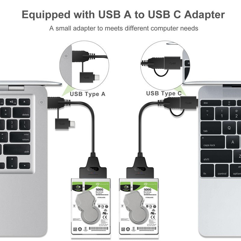 USB 3.0 to 2.5-inch SATA Adapter Cable with UASP Speed