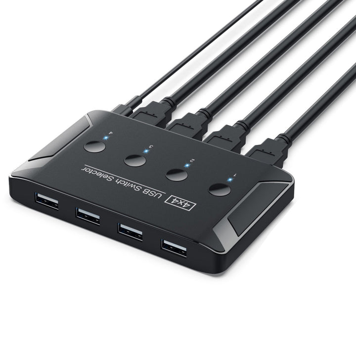 USB 3.0 Printer Sharer Switch: Share 4 Devices Across 4 PCs