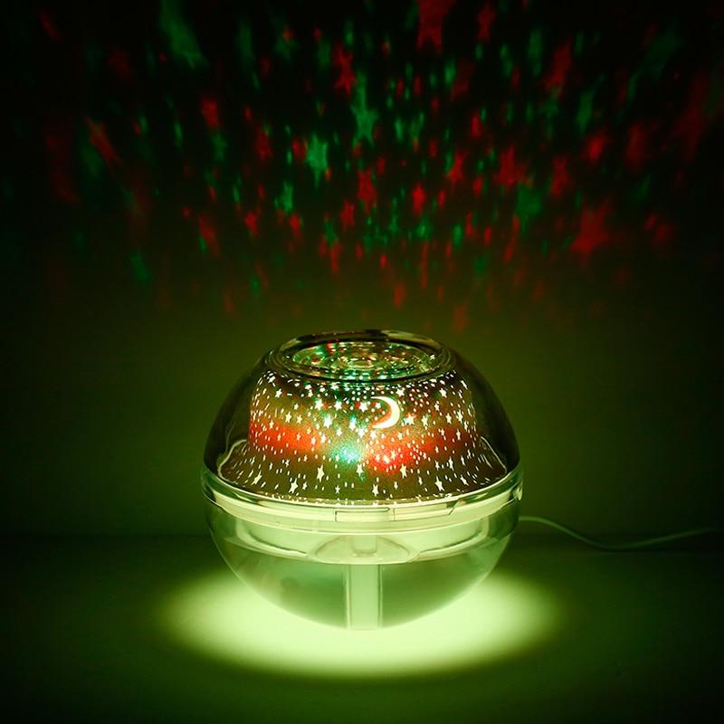 USB Humidifier Night Light Projector for Cozy Bedrooms