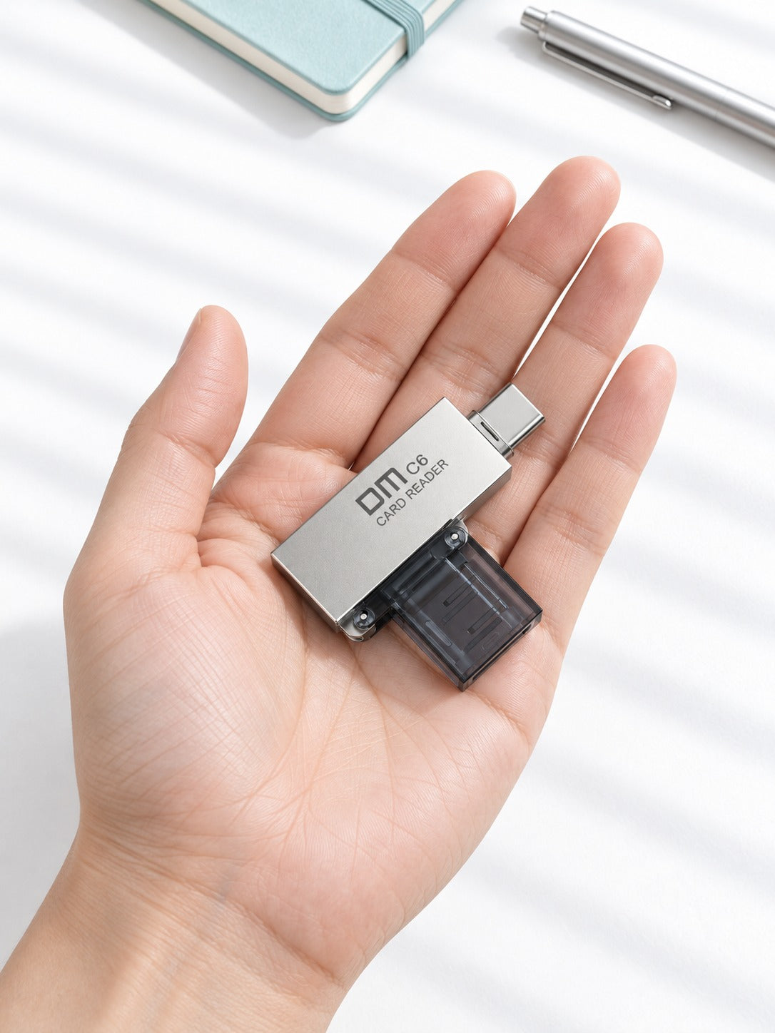 USB-C microSD Card Reader for MacBook & Android Phones