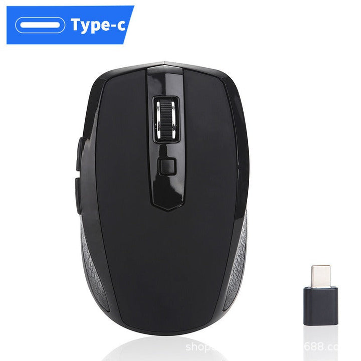 USB-C Wireless Mouse for Laptops, 2.4G Plug-and-Play