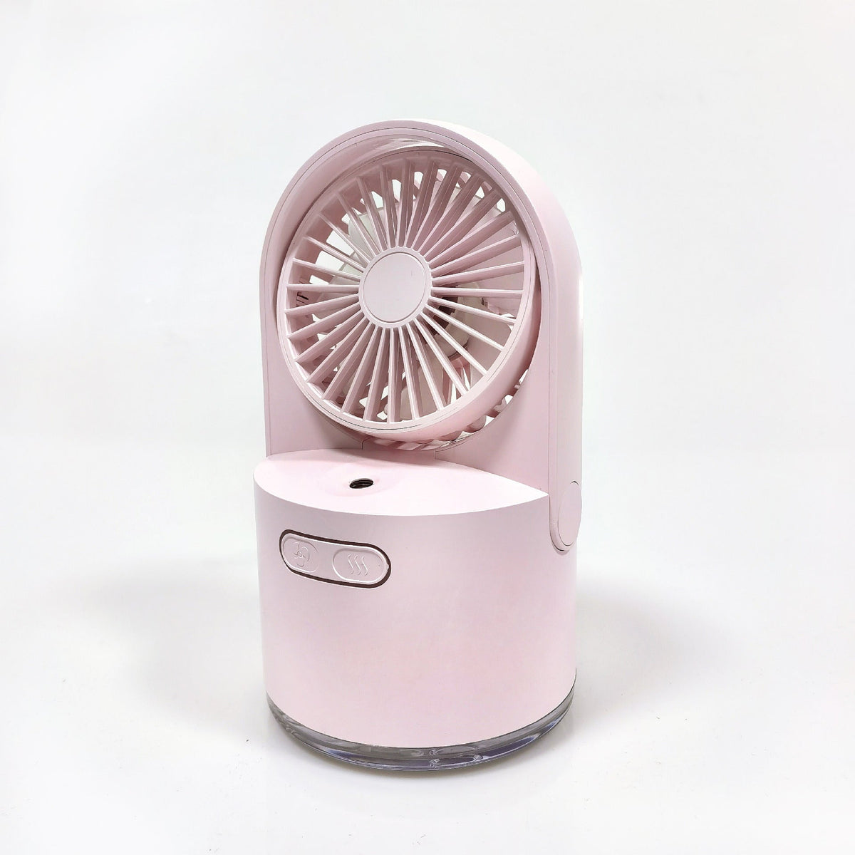 Desk Fan with Mist Spray: 3-Speed USB Cooling