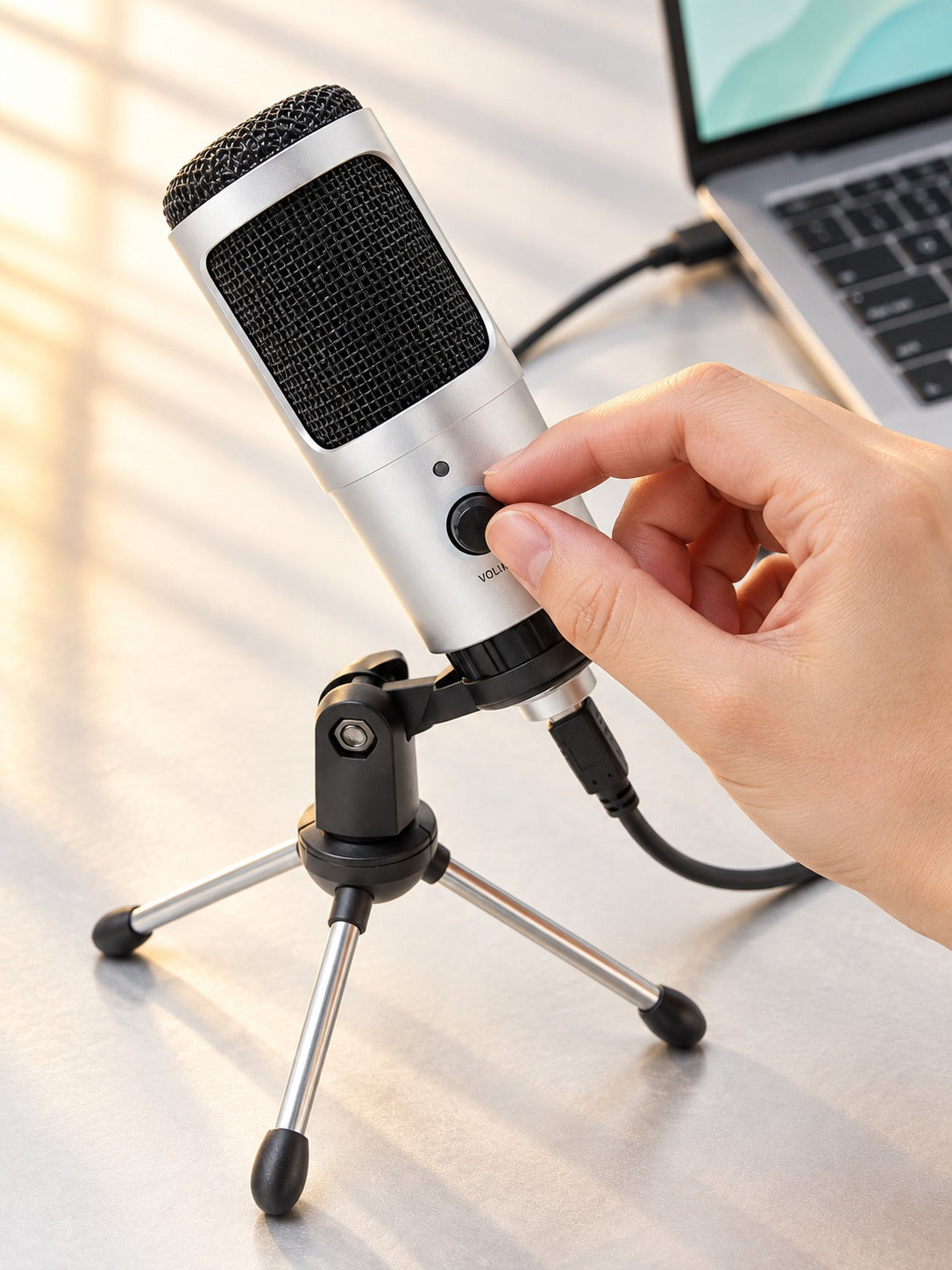 USB Condenser Mic for Streaming, Recording and Karaoke