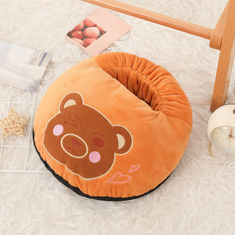 USB Heated Foot Warmer Booties for Plush Winter Comfort