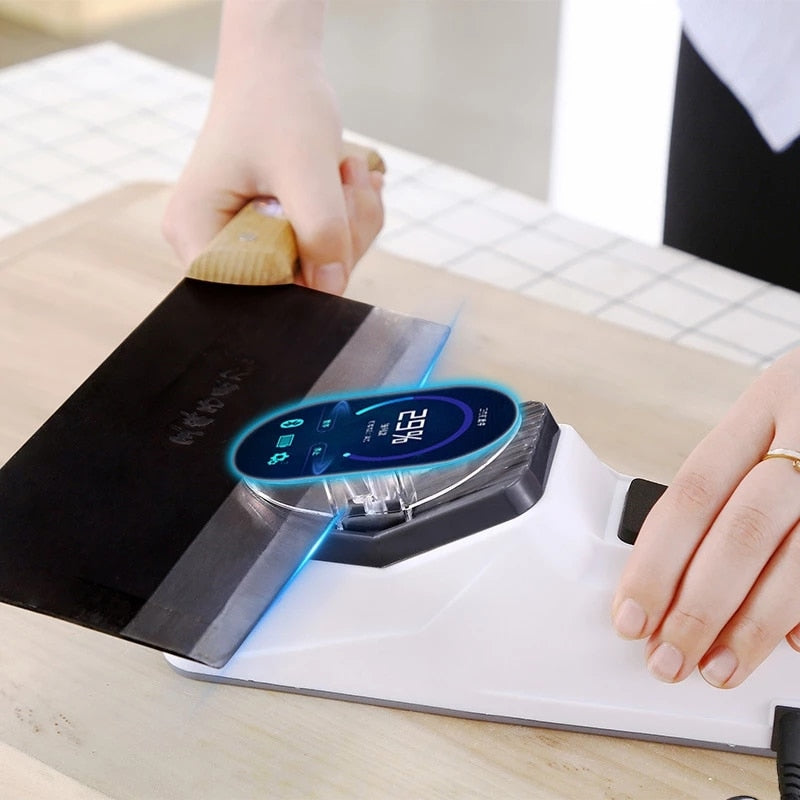 USB Electric Knife Sharpener With Dual-Stage Control