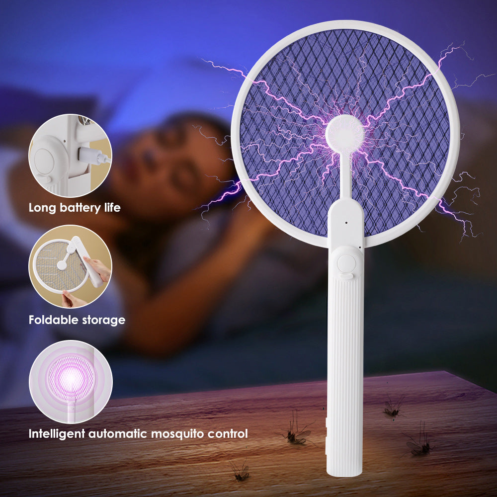 Rechargeable Electric Mosquito Swatter Lamp for Bedrooms