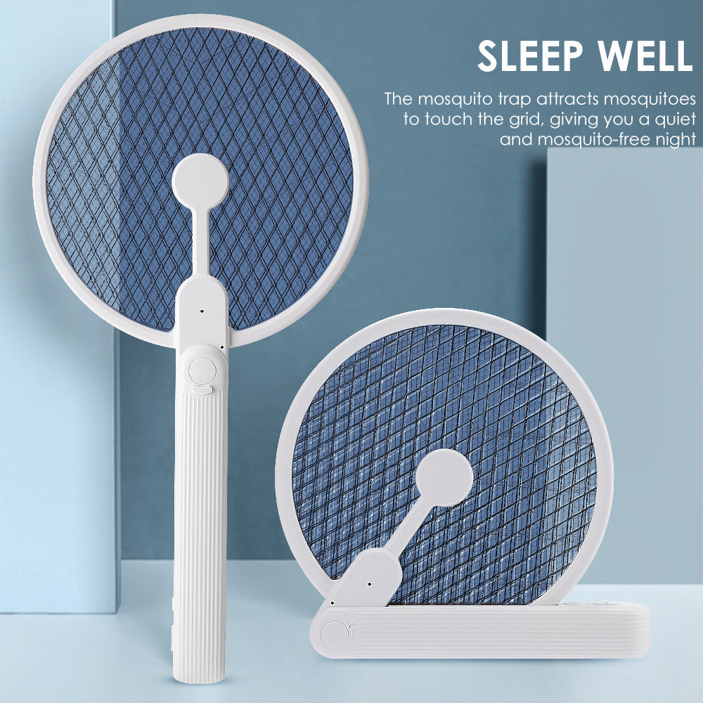 Rechargeable Electric Mosquito Swatter Lamp for Bedrooms