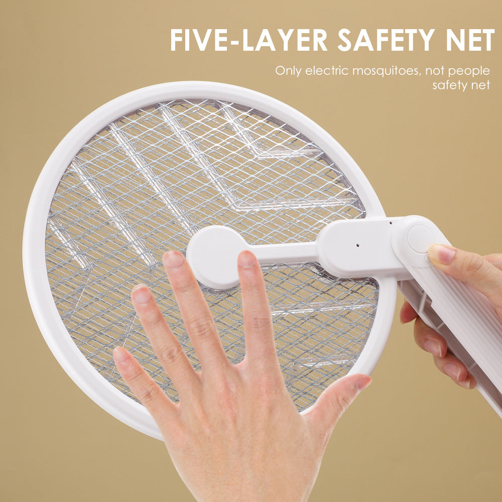 Rechargeable Electric Mosquito Swatter Lamp for Bedrooms