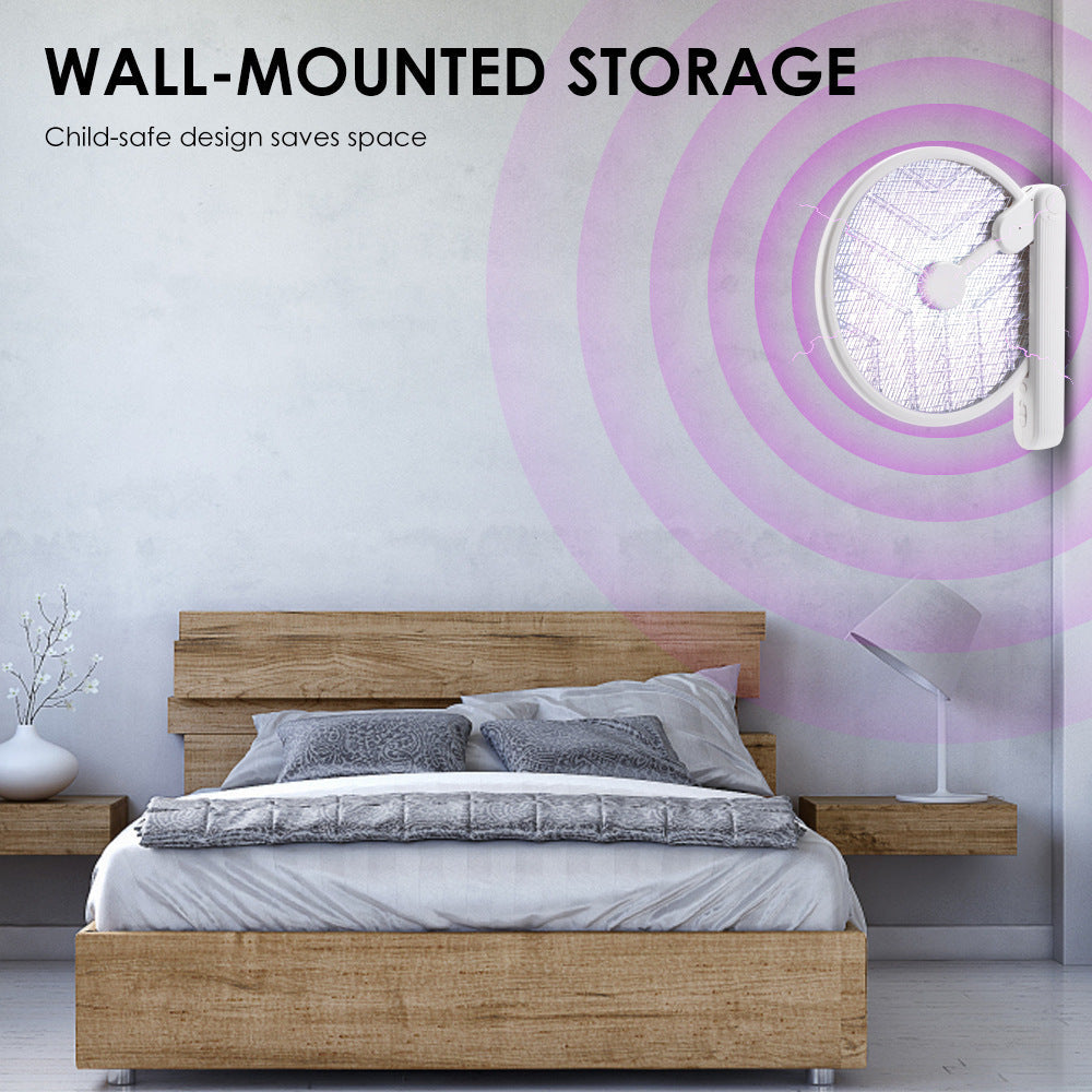 Rechargeable Electric Mosquito Swatter Lamp for Bedrooms