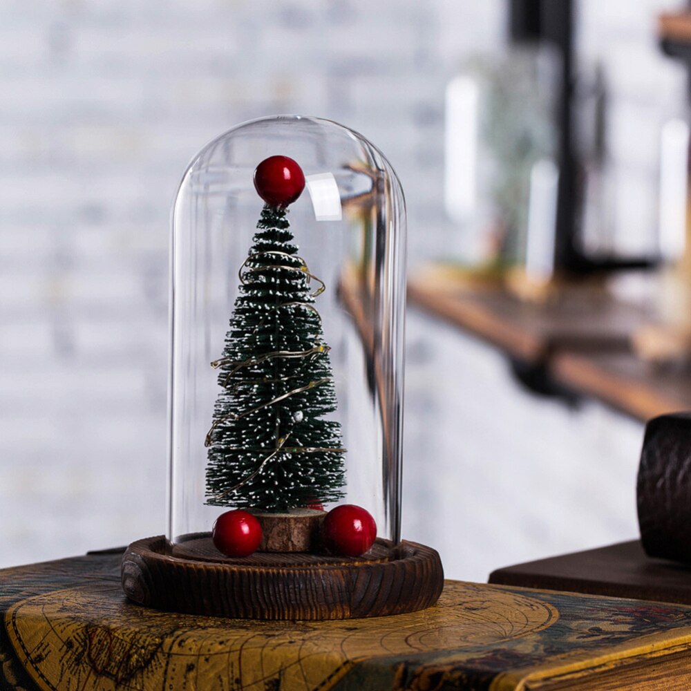 USB LED Christmas Tree Dome Lamp for Small Spaces