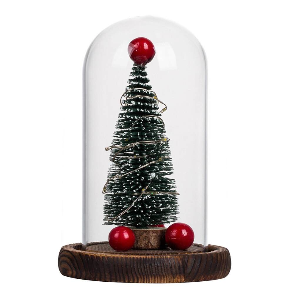 USB LED Christmas Tree Dome Lamp for Small Spaces