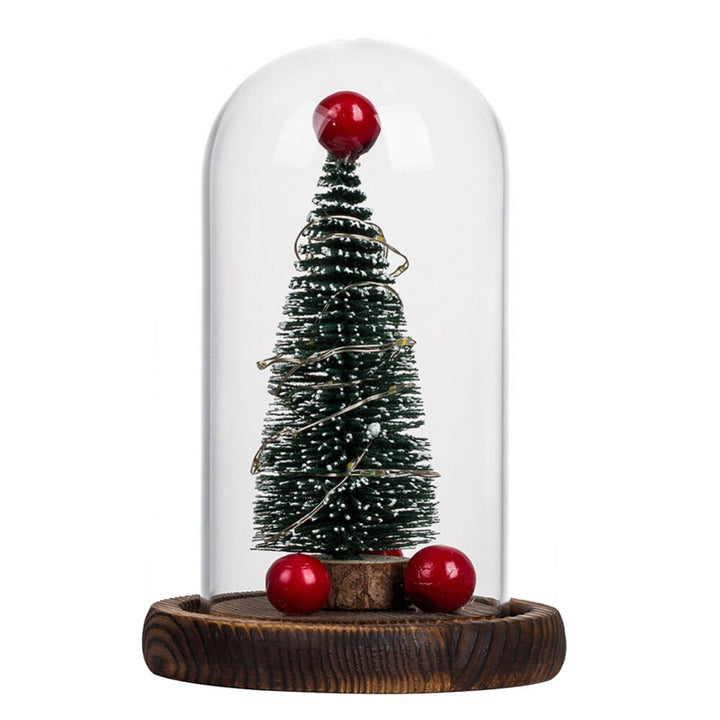 USB LED Christmas Tree Dome Lamp for Small Spaces