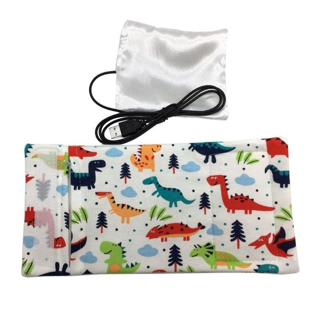 USB Baby Bottle Warmer Travel Sleeve for On-the-Go