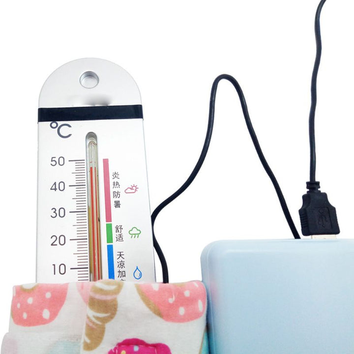 USB Baby Bottle Warmer Travel Sleeve for On-the-Go
