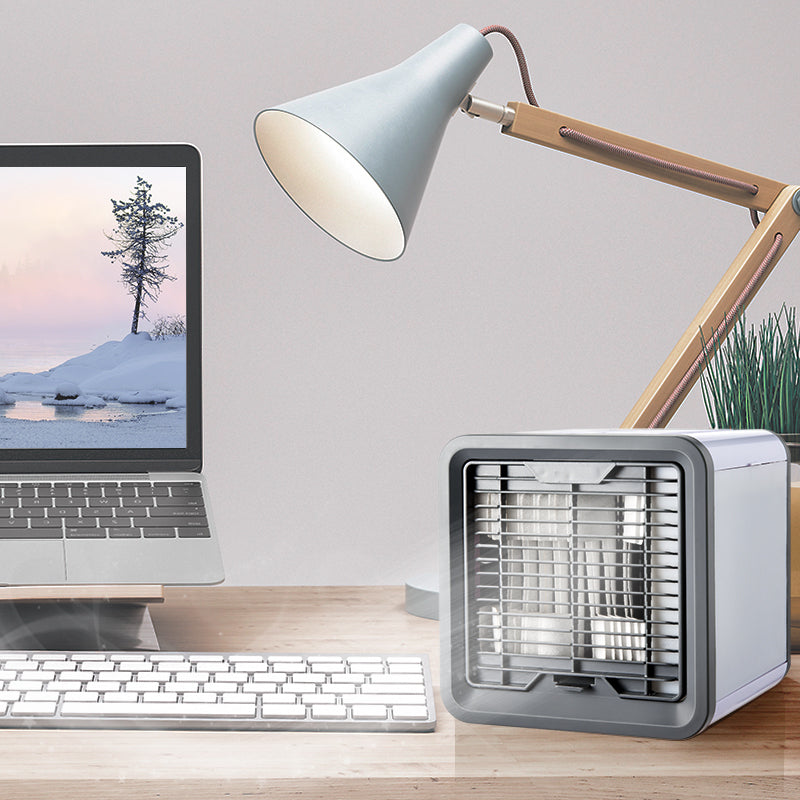 USB Mini Desk Air Cooler: Quiet Personal Cooling Fan