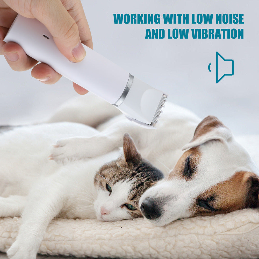 USB Pet Grooming Clipper for Quiet At-Home Grooming