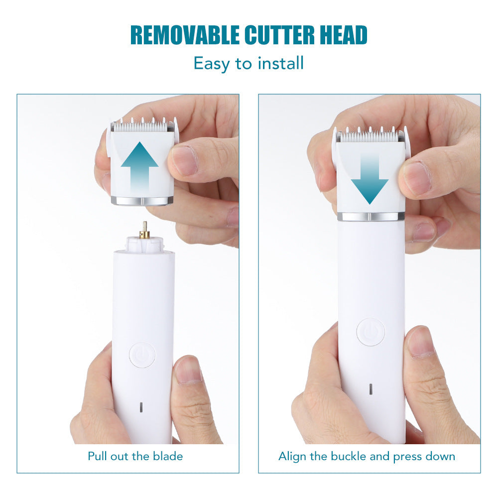 USB Pet Grooming Clipper for Quiet At-Home Grooming
