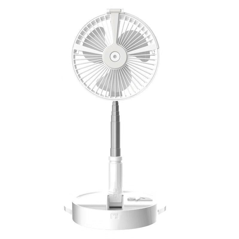 Portable USB Fan 7200mAh Rechargeable Folding Fan