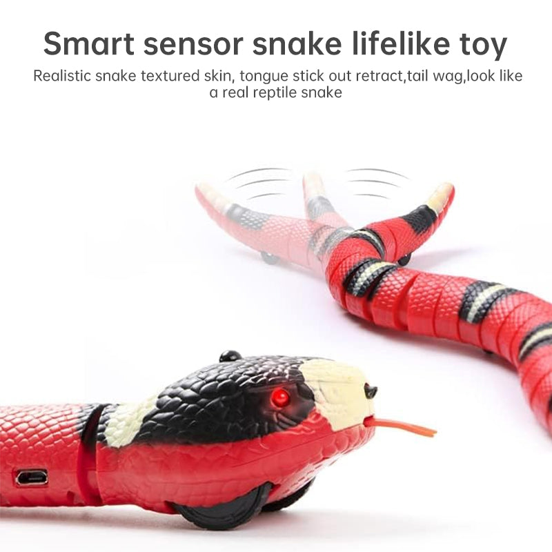Interactive Cat Snake Toy for Engaging Indoor Play