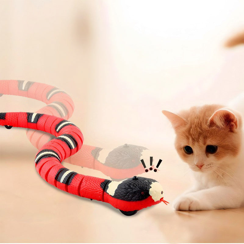 Interactive Cat Snake Toy for Engaging Indoor Play