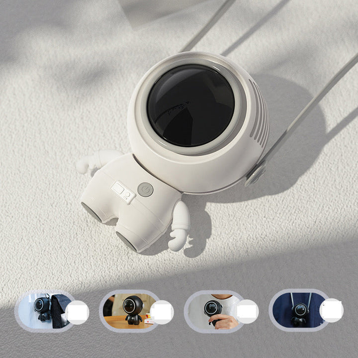 Hands-Free Portable Neck Fan With Lanyard & USB Charging