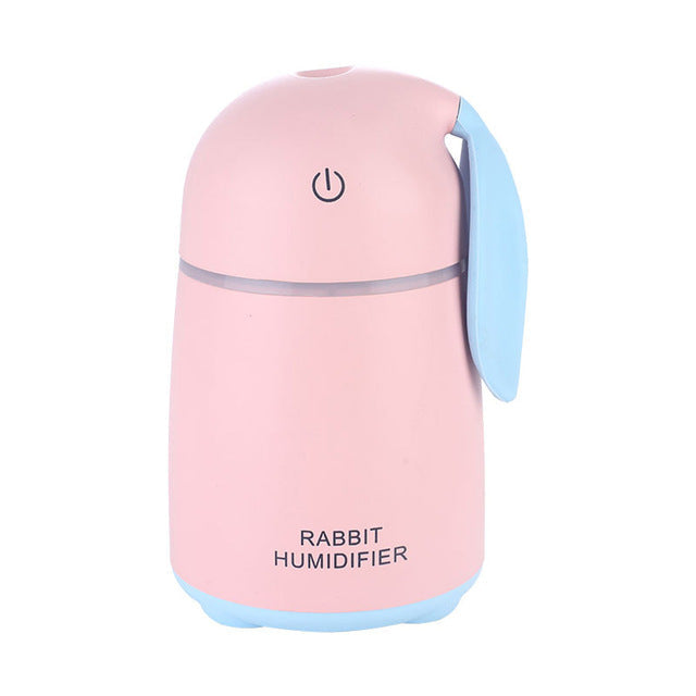 Cute Rabbit USB Humidifier for Desk, Bedside and Car