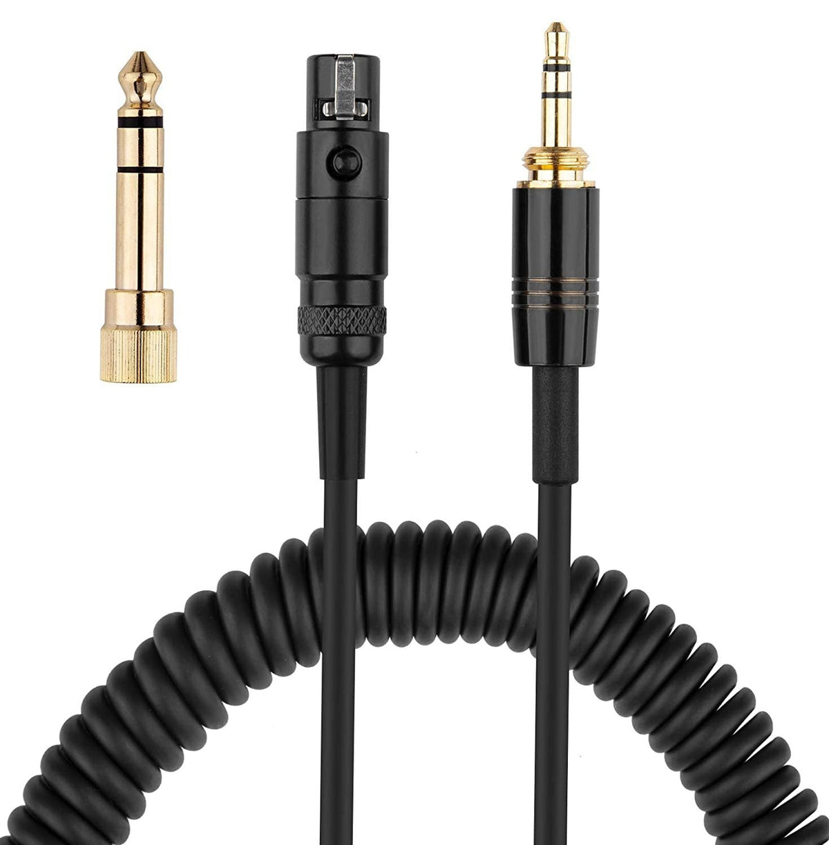 Replacement Coiled Headphone Cable for AKG K-Series