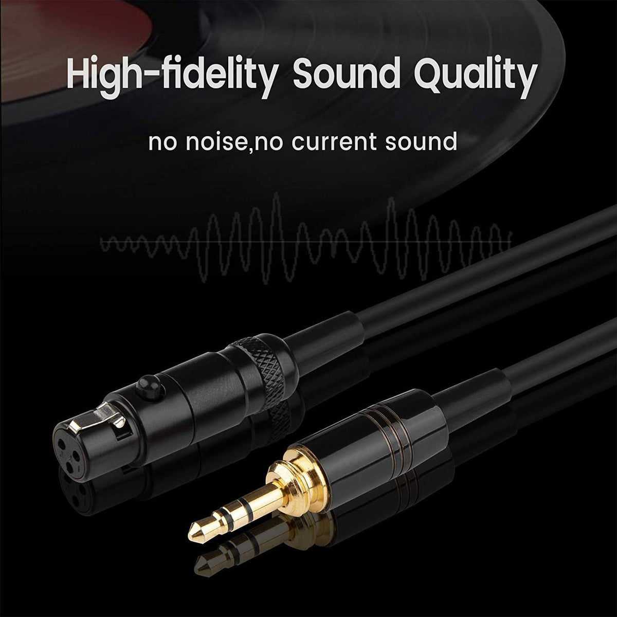 Replacement Coiled Headphone Cable for AKG K-Series