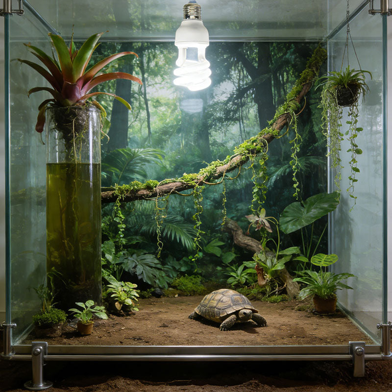 UVB Reptile Lamp for Calcium-Supporting Enclosure Light
