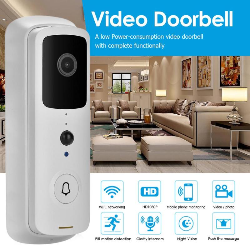 V30 WiFi Video Doorbell with 1080P HD Night Vision