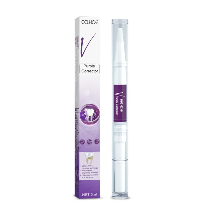 V34 Purple Teeth Whitening Pen for Brighter Smiles
