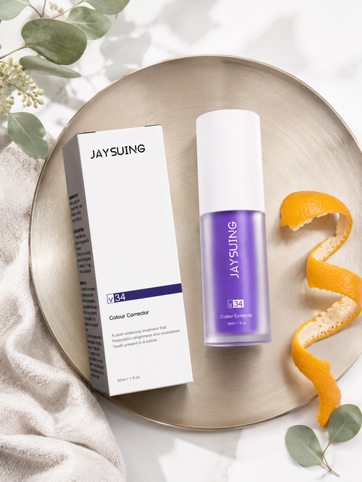 Purple Whitening Toothpaste — Neutralizes Yellow & Restores