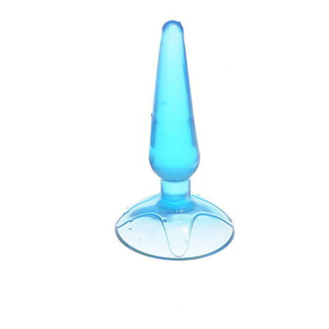 Anal Plug Vibrator with Suction Base for Hands-Free Play