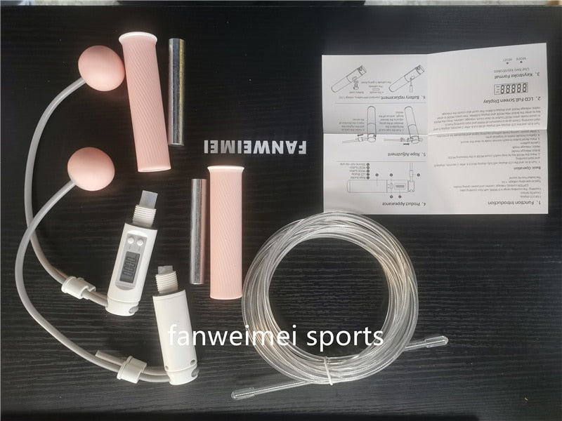 Wireless Jump Rope With Counter for Home Cardio