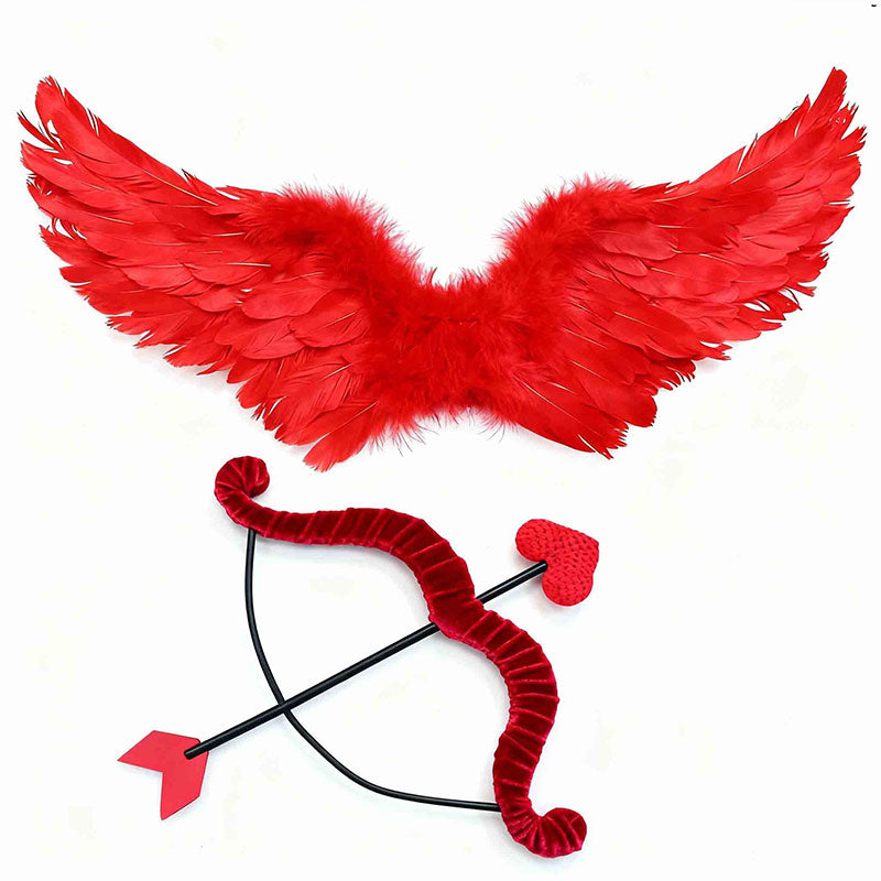 Cupid Costume Bow and Arrow Set for Photo-Ready Looks
