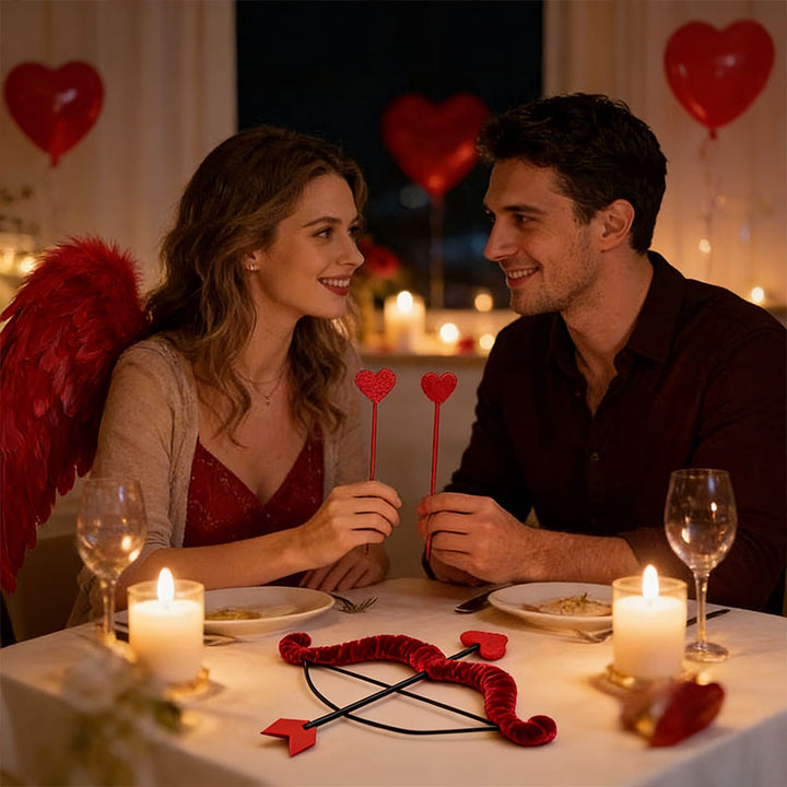 Cupid Costume Bow and Arrow Set for Photo-Ready Looks