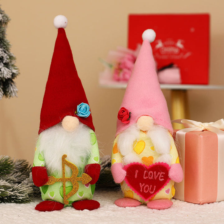 Valentine’s Day Gnome Duo for Cheerful Holiday Decor
