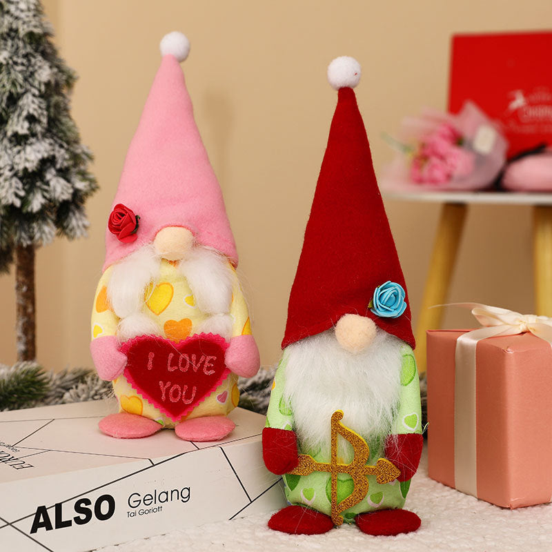 Valentine’s Day Gnome Duo for Cheerful Holiday Decor